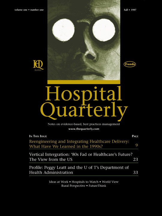Healthcare Quarterly