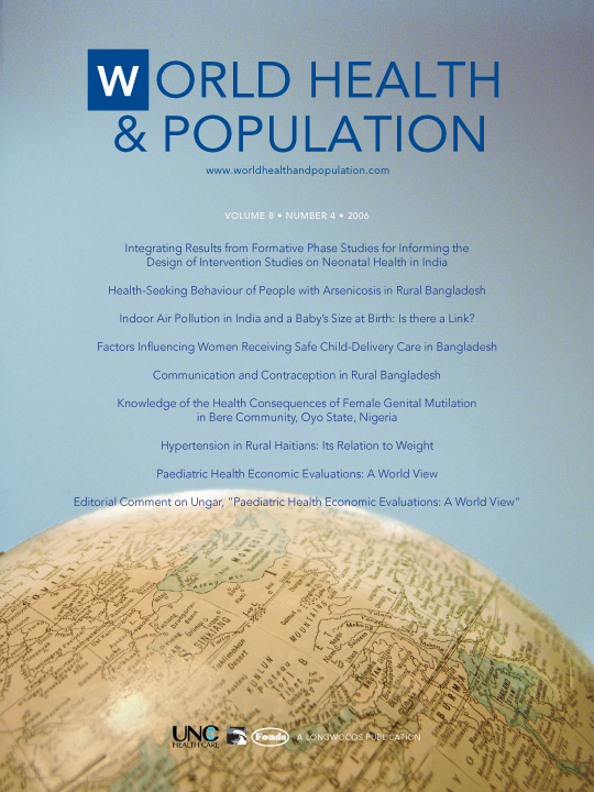World Health & Population