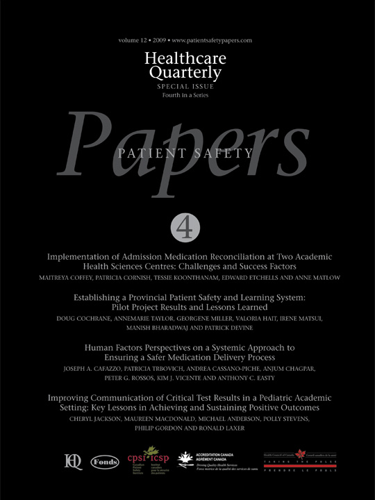 Healthcare Quarterly