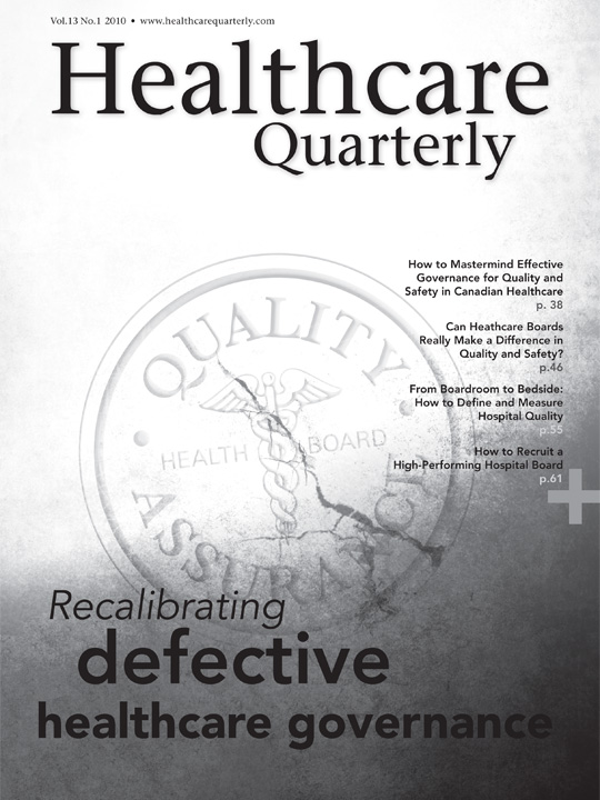Healthcare Quarterly